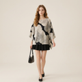 Batwing Sleeve Retro Shirt