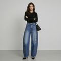 Wide-leg Jeans