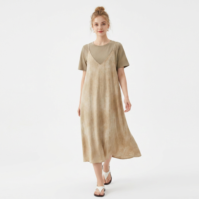 Age-reducing Two-piece Dress