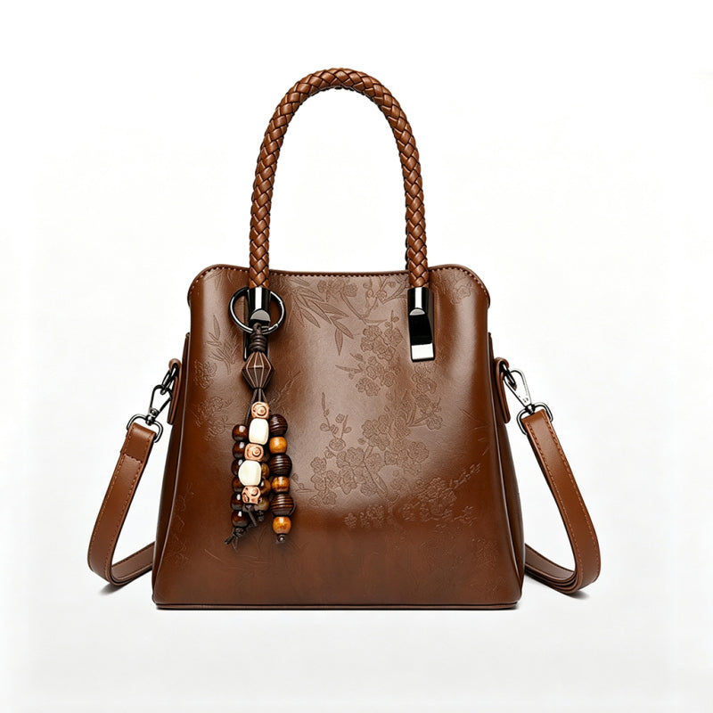 Retro Soft Leather Crossbody Bag