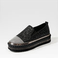 Rhinestone Platform Casual Shoes