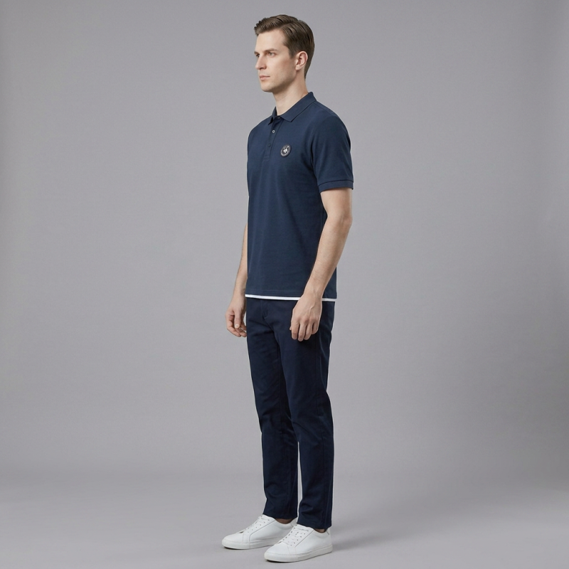 Fashionable Two-piece Polo Shirt