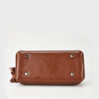 Oil-waxed Leather Crossbody Bag
