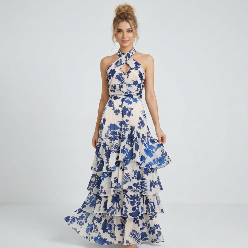 Strappy Resort Style Dress
