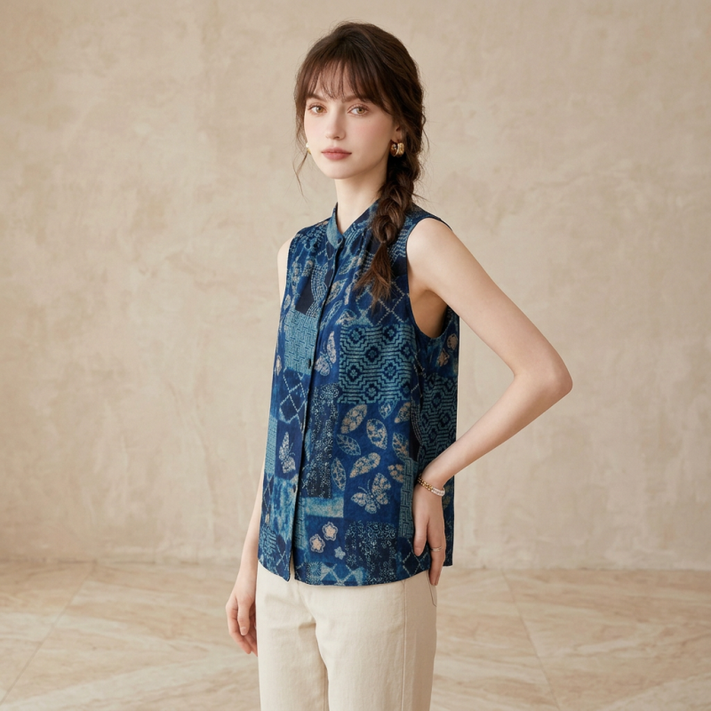 Fashionable Printed Top