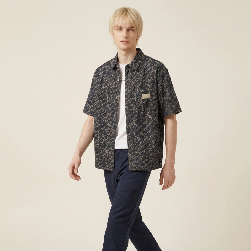 Letter Print Shirt