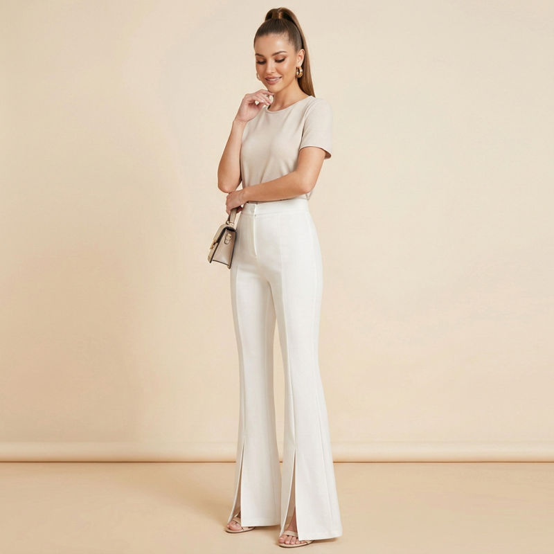 Flared Casual Pants