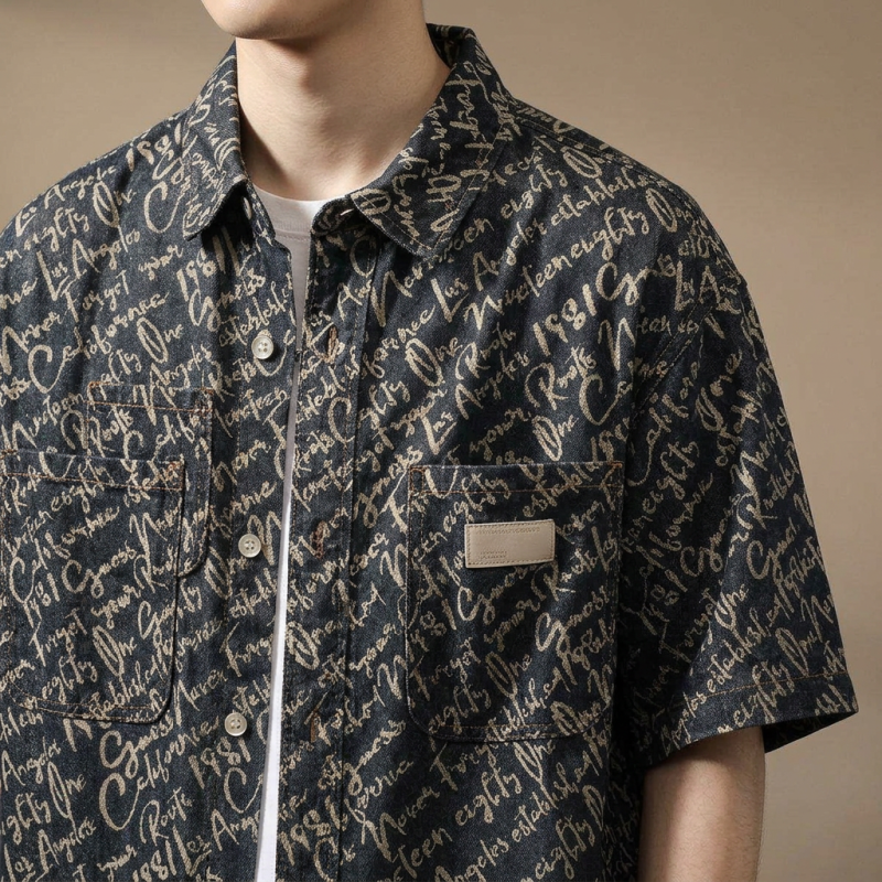 Letter Print Shirt