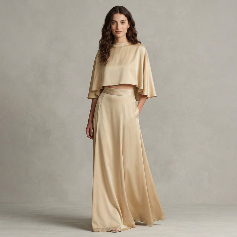 Satin Elegant Suit