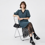 Lace Patchwork Dress