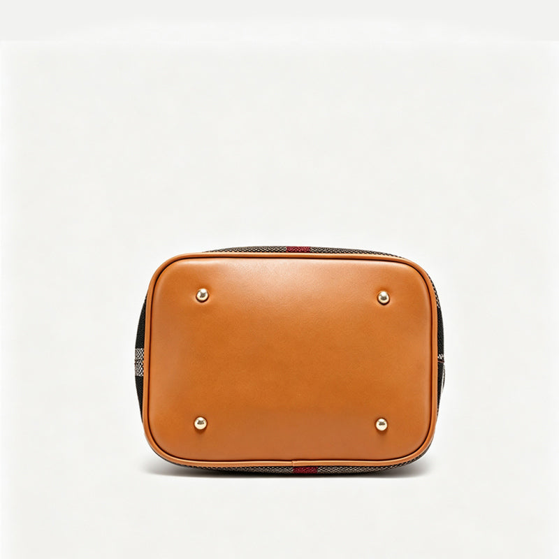 Trendy Plaid Crossbody Bag
