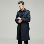 Luxury Double-breasted Trench Coat