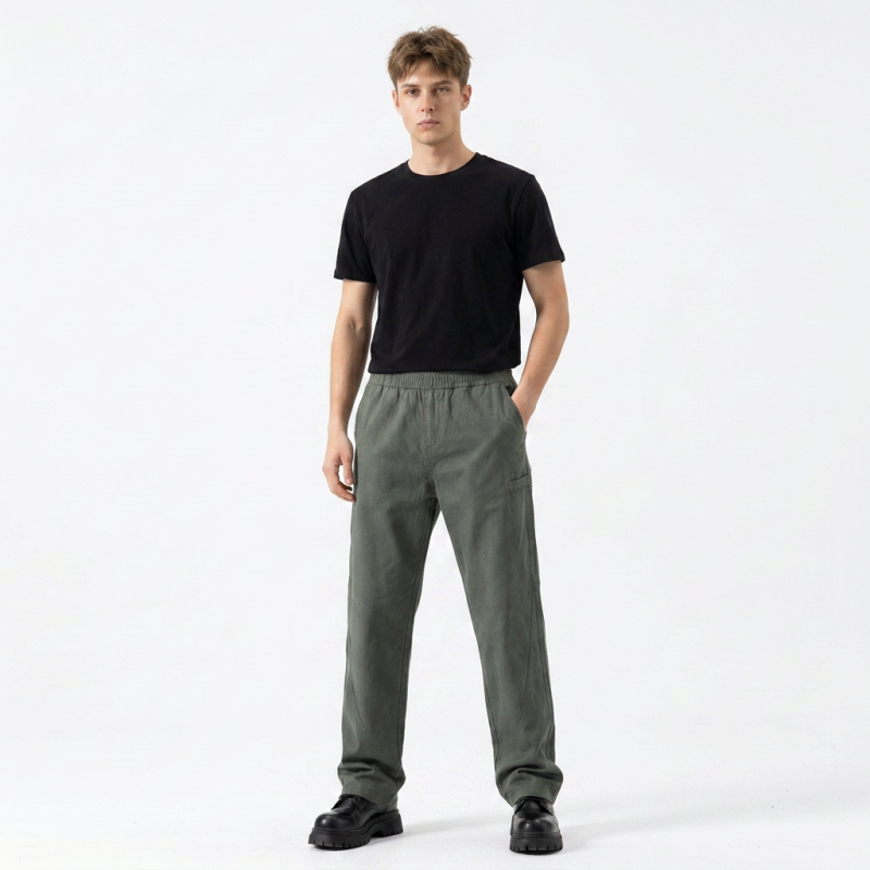American-style Workwear Casual Pants