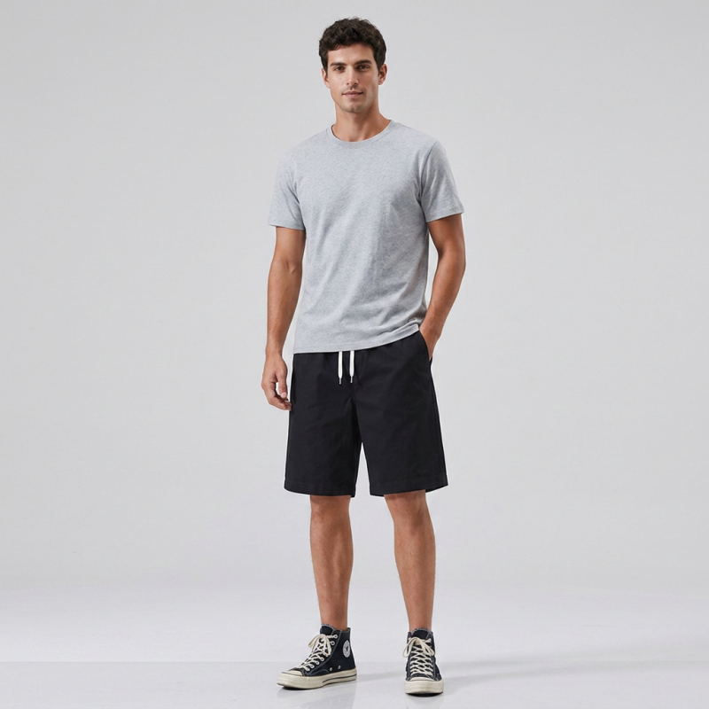Men's Casual Five-point Pants