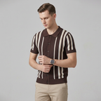 Color-blocked Striped Knitwear