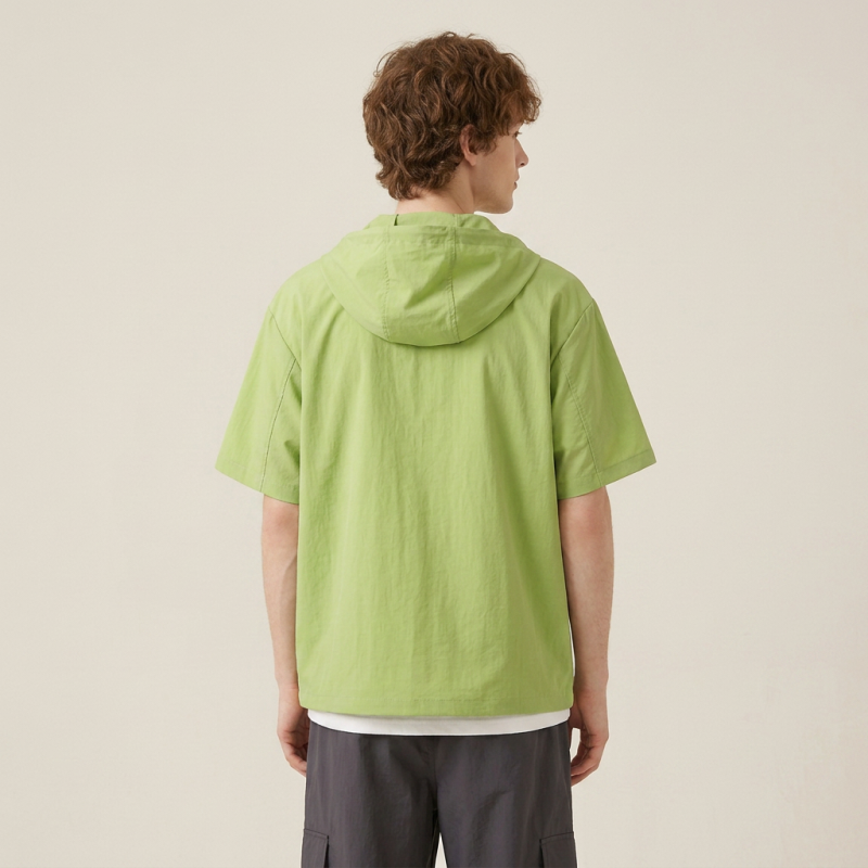 Breathable And Quick-drying Hooded T-shirt