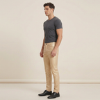 Gold Pearlescent Leather Pants