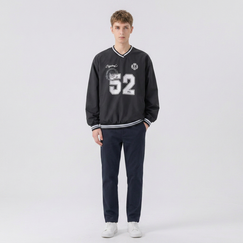 American V-neck Sweatshirt