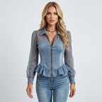 Stylish Denim Shirt