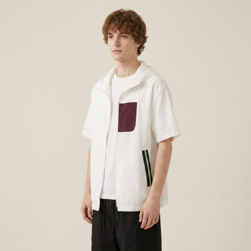 Breathable And Quick-drying Hooded T-shirt
