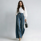 Wide-leg Jeans