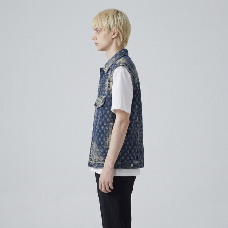 Denim Vest Jacket