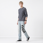 Stretch Printed Jeans