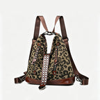 Leopard Print Multi-functional Backpack