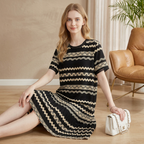 Striped Slimming Dress
