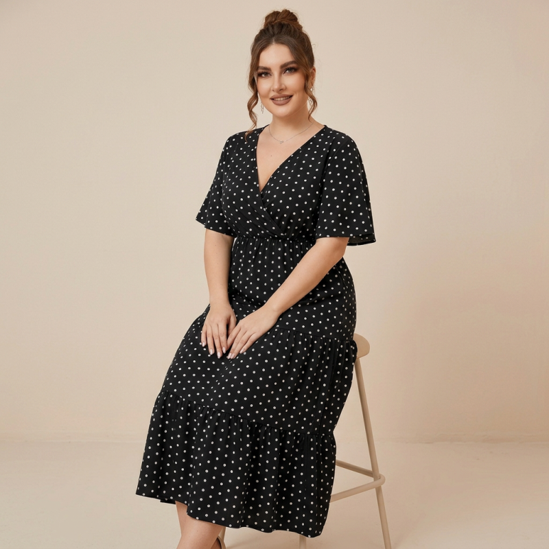 Casual Plus-size Dress
