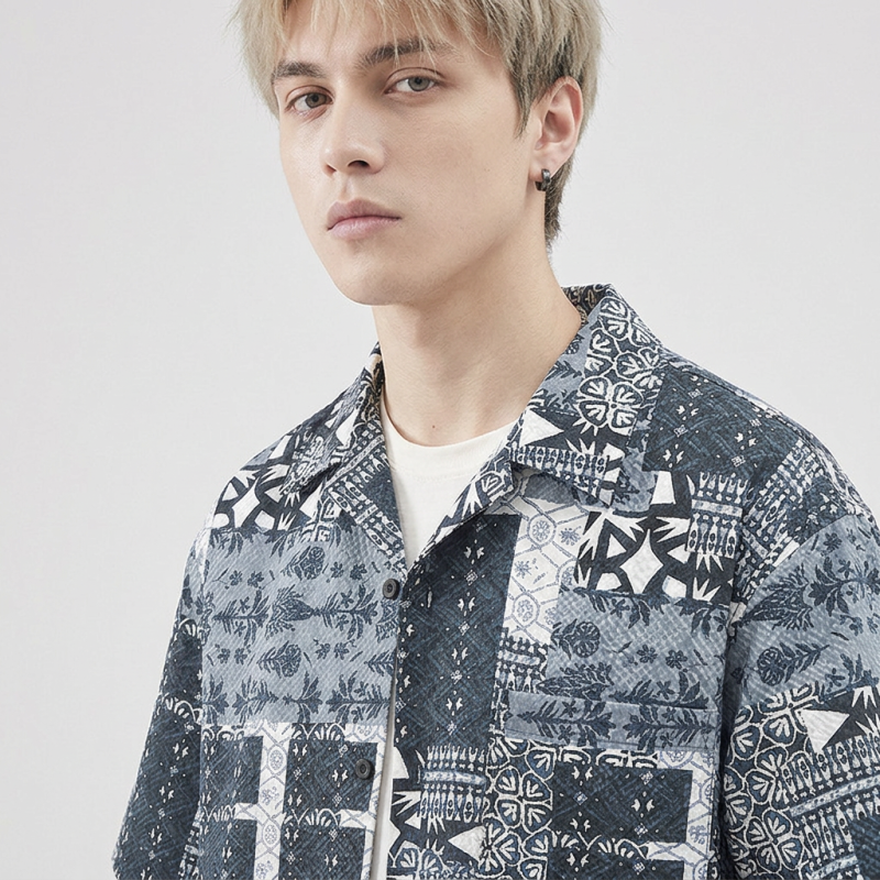 Retro Print Shirt