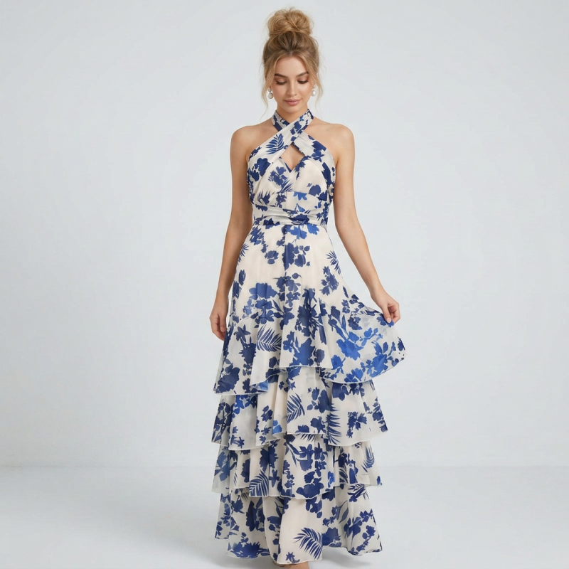 Strappy Resort Style Dress