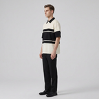 Color-blocked Polo Shirt
