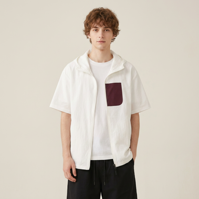 Breathable And Quick-drying Hooded T-shirt