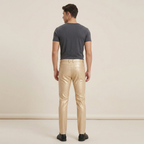 Gold Pearlescent Leather Pants