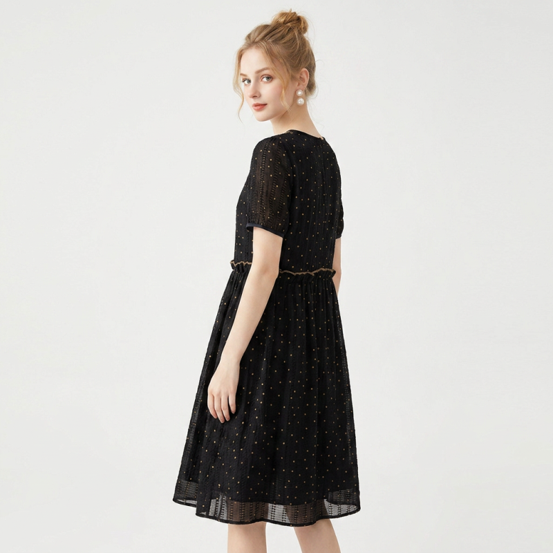 Polka Dot Elegant Dress