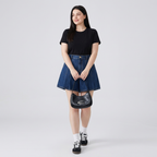 Loose-fitting High-waisted Pleated Shorts
