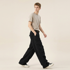 Retro Multi-pocket Cargo Pants