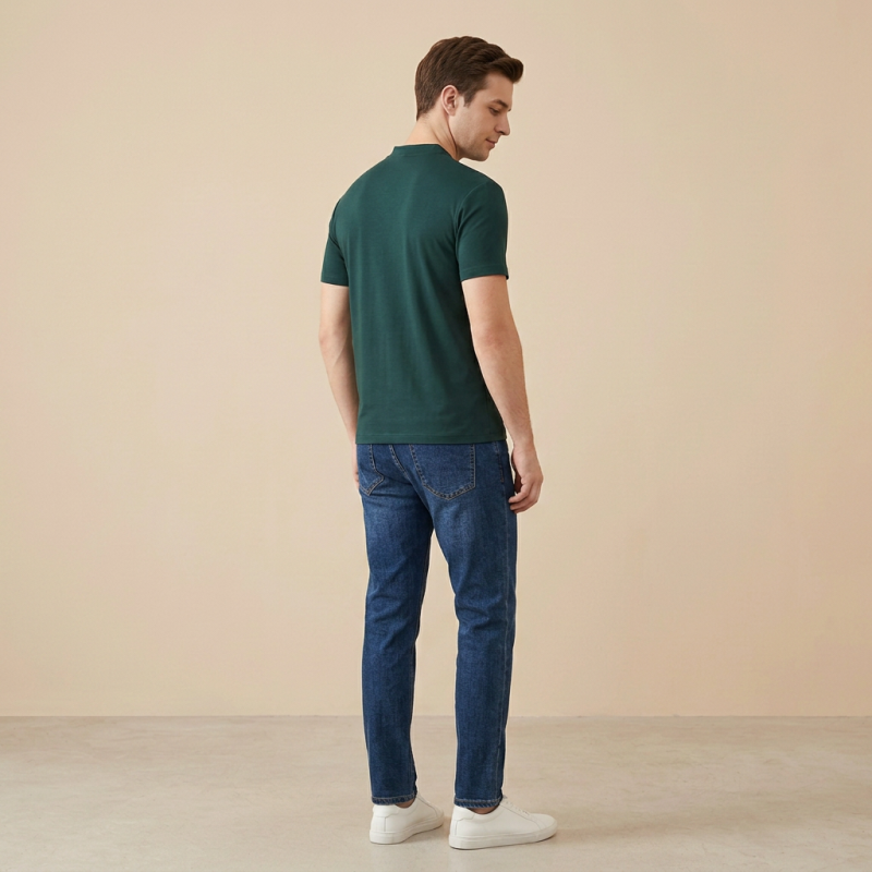 V-neck Fashion T-shirt