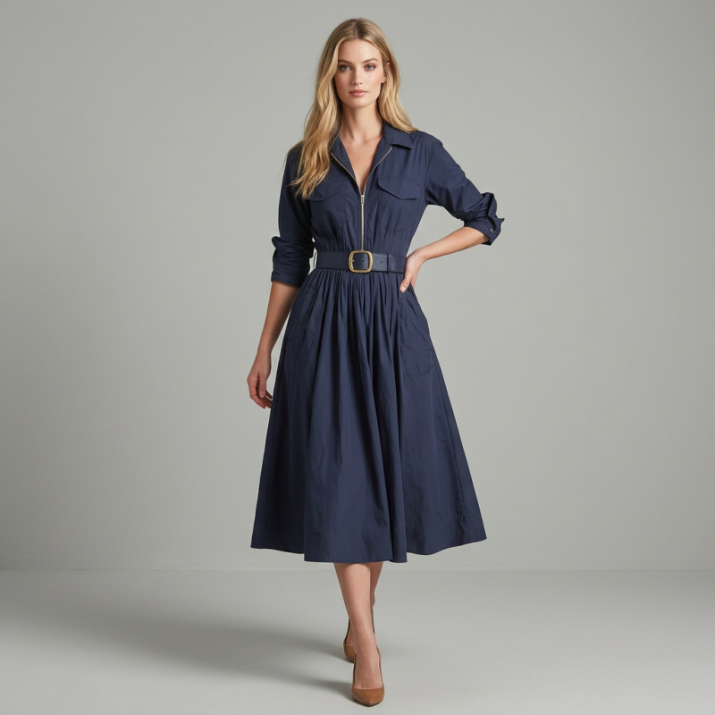 Luxury Fashion Shirt Dress