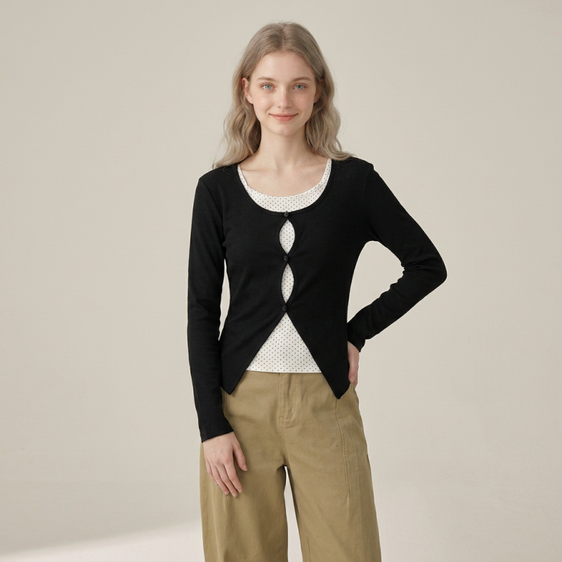 Slim-fitting Top