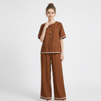 Color-blocked Retro Suit