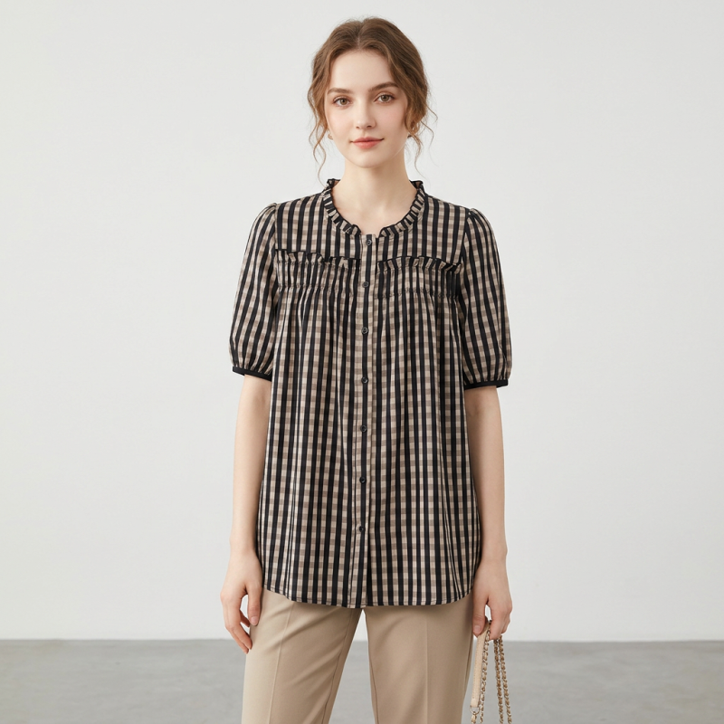 Plaid Loose Shirt