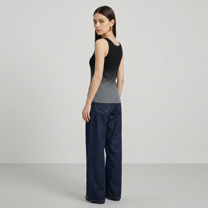 Gradient Slim-fit Vest