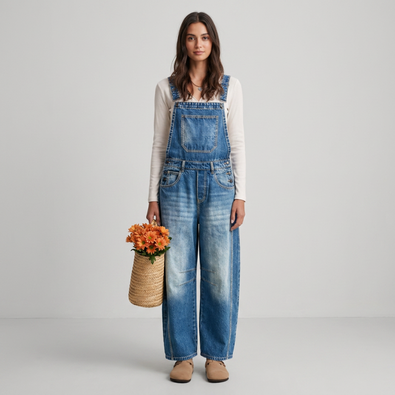 Straight-leg Overalls