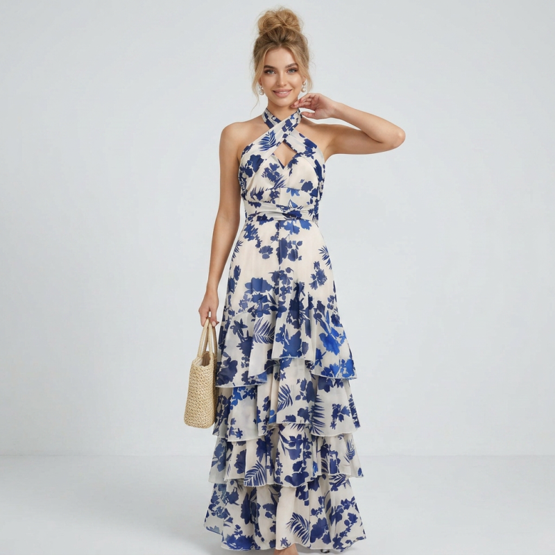 Strappy Resort Style Dress