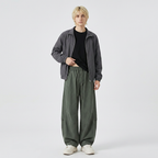 Loose-fitting Wide-leg Cargo Pants
