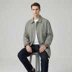 Retro Mid-length Trench Coat