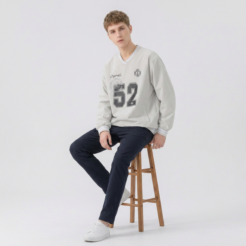 American V-neck Sweatshirt