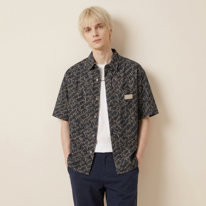 Letter Print Shirt
